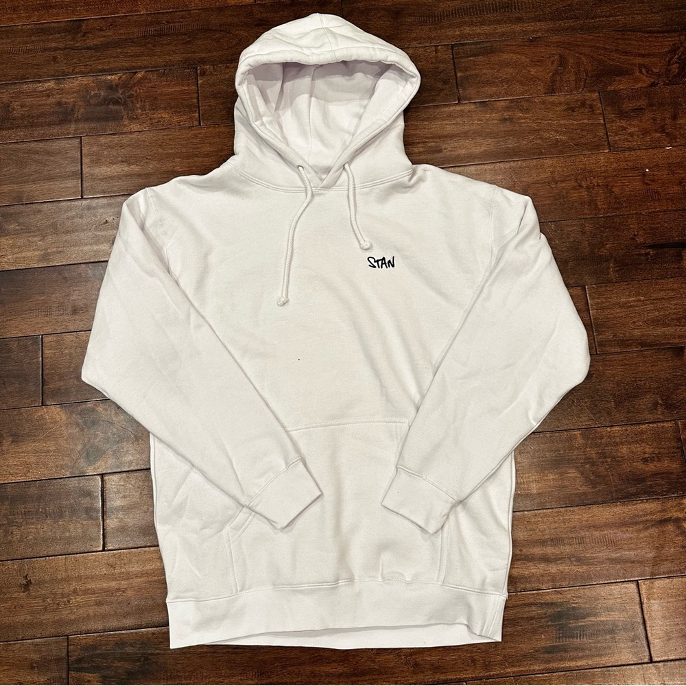 Eminem Stan Hoodie Pullover L White NWOT Official Capsule Vol 1 Collection 2017